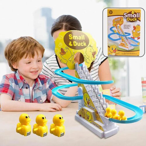 لعبة البط الزلاجي مع الأضواء والموسيقى