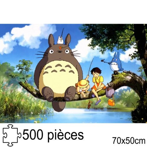 بازل 500 قطعة – مشهد كرتوني ملوّن