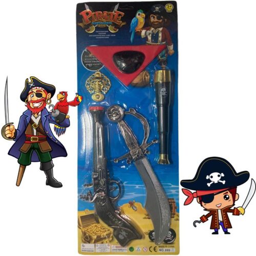 مجموعة قراصنة للأطفال – طقم مغامرة متكامل